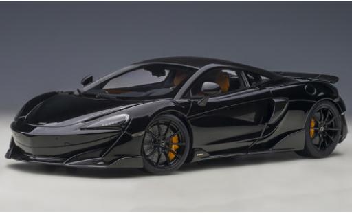 Modelauto McLaren 600 Base LT zwart 2019 1/18 AUTOart