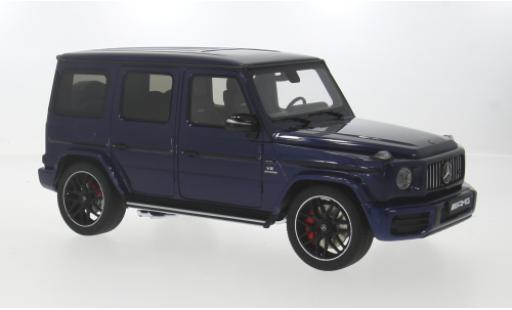 Modelauto Mercedes Classe G AMG G63 blauw 2019 1/18 AUTOart