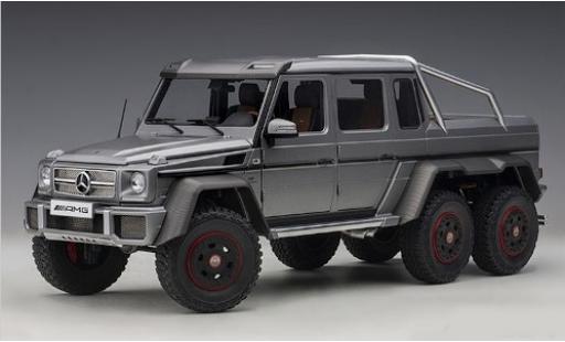 Modelauto Mercedes 6 6x6 G63 AMG mat-grijs 2013 1/18 AUTOart