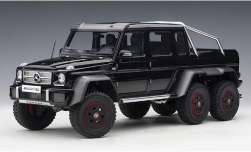 Modelauto Mercedes 6 6x6 G63 AMG zwart 2013 1/18 AUTOart