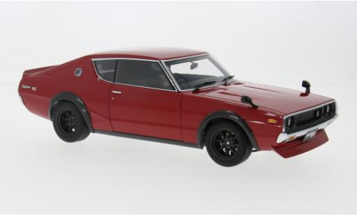 Modelauto Nissan Skyline 2000 GT-R (KPGC110) rood 1/18 AUTOart