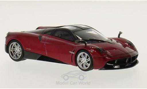 Modelauto Pagani Huayra Base metallic rood/zwart 2011 1/43 AUTOart