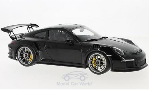 Modelauto Porsche 911 GT3 RS zwart 2016 1/18 AUTOart