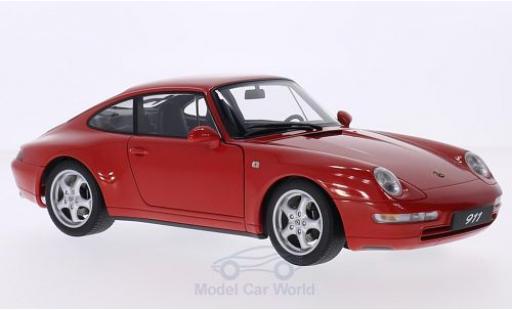 Modelauto Porsche 911 Carrera rood 1995 1/18 AUTOart