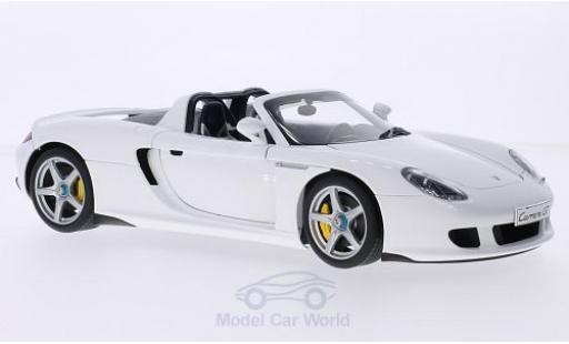 Modelauto Porsche Carrera GT Base wit 1/18 AUTOart
