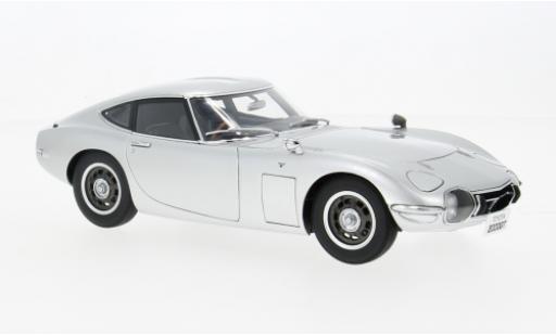 Modelauto Toyota 2000 GT 1967 grijs 1/18 AUTOart
