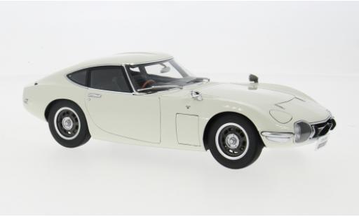 Modelauto Toyota 2000 GT Base wit 1/18 AUTOart