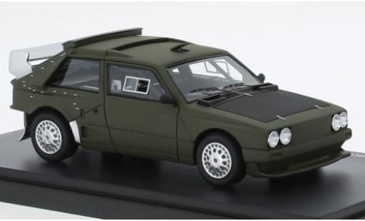 Modelauto Lancia Delta S4 Gruppo B Proodotipo mat olijfgroen 1984 1/43 AutoCult