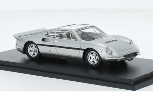 Modelauto Ferrari 365 P (Berlinetta Speciale) Tre Posti grijs 1966 1/43 AutoCult Masterpiece
