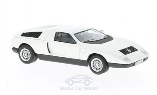 Modelauto Mercedes C111 Base wit 1969 1/43 AutoCult