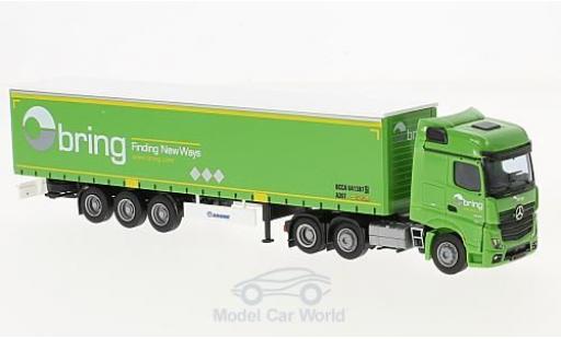 Modelauto Mercedes Actros Bigspace 2 Big. Aerop. Bring G-KSZ 1/87 AWM