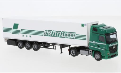 Modelauto Mercedes Actros Bigspace 2 Big. / Aerop. Lannutti K&Atilde;&frac14;hl-KSZ 1/87 AWM