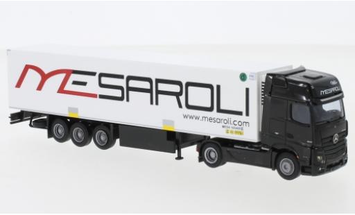Modelauto Mercedes Actros Gigaspace 2 Giga. / Aerop. Mesaroli K&Atilde;&frac14;hl-KSZ 1/87 AWM