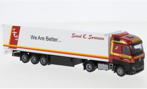 Modelauto Mercedes Actros Streamspace 2 Stream. Aerop. Svend S&Atilde;&para;rensen frais-KSZ 1/87 AWM