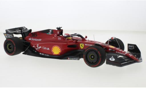 Modelauto Ferrari F1 F1-75 -75 No.16 formule 1 GP Bahrain 2022 1/18 BBR Models