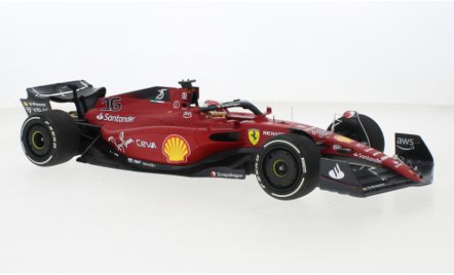 Modelauto Ferrari F1 F1-75 -75 No.16 Scuderia formule 1 GP Australien 2022 1/18 BBR Models