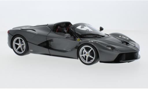 Modelauto Ferrari LaFerrari Aperta La metallic grijs 1/18 BBR Models