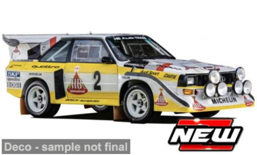 Modelauto Audi Sport Quattro s1 e2 Bburago Sport quattro 1985 #2 1/43 Burago