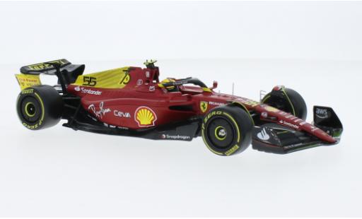 Modelauto Ferrari F1 F1-75 -75 No.55 Scuderia formule 1 GP Monza 2022 1/43 Burago