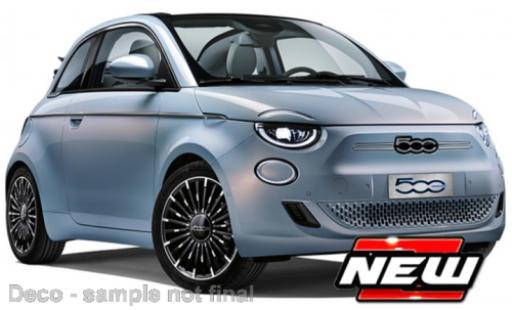 Modelauto Fiat 500 Elettrica Bburago e blauw 1/24 Burago