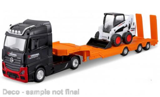 Modelauto Mercedes Actros Base Bburago zwart 1/43 Burago