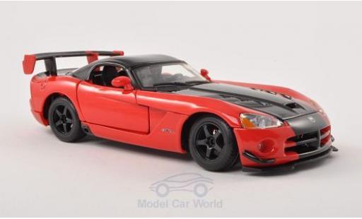 Modelauto Dodge Viper ACR SRT10 rood/zwart 1/24 Burago