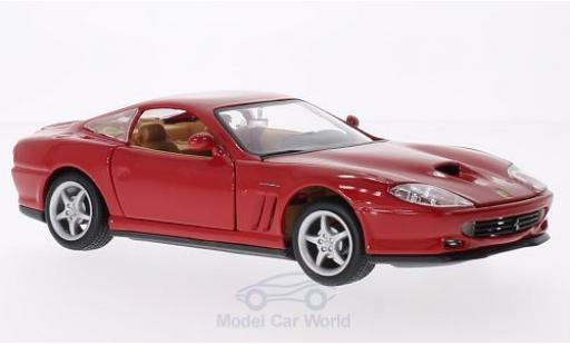 Modelauto Ferrari 550 Maranello rood 1/24 Burago