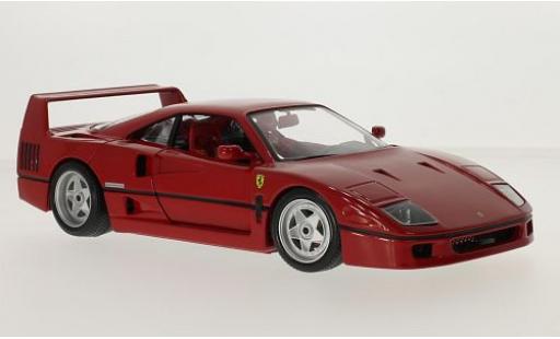 Modelauto Ferrari F40 Coupe rood 1990 1/18 Burago