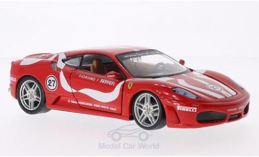 Modelauto Ferrari F430 Fiorano rood 1/24 Burago