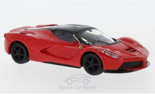 Modelauto Ferrari LaFerrari Coupe La rood/wit pull-back 1/43 Burago