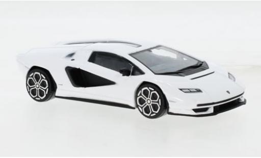 Modelauto Lamborghini Countach LPI 800-4 Bburago wit 1/43 Burago