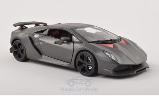 Modelauto Lamborghini Sesto Elemento Base mat-grijs 1/24 Burago