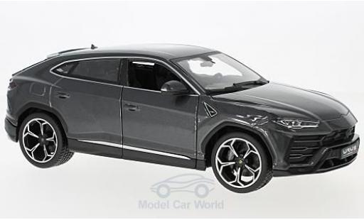 Modelauto Lamborghini Urus Base metallic grijs 2018 1/18 Burago