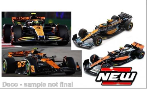 Modelauto McLaren F1 Base Bburago 4er Set: Formula 1 Team formule 1 1/43 Burago