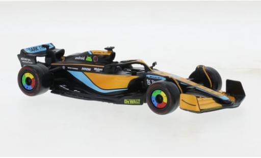 Modelauto McLaren F1 MCL36 Bburago No.3 Team formule 1 GP Australien 2022 1/43 Burago