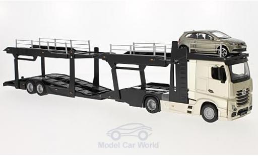 Modelauto Volkswagen Polo GTI 2545 Autotransporter met Volkswagen Polo V 1/43 Burago