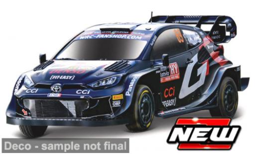Modelauto Toyota Yaris Rally1 Bburago GR Hybrid 2024 Gazoo Racing #69 1/43 Burago