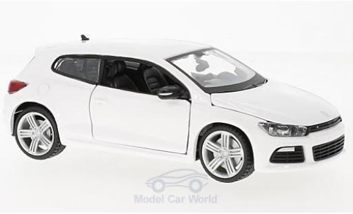 Modelauto Volkswagen Scirocco R III wit 1/24 Burago
