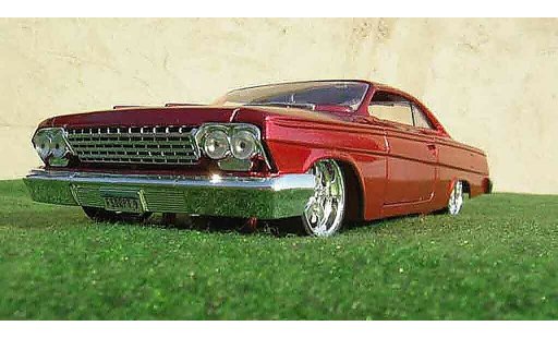 Chevrolet Bel Air Coupe 1/18 Maisto 1962 low rider wolverine-marvel modelauto