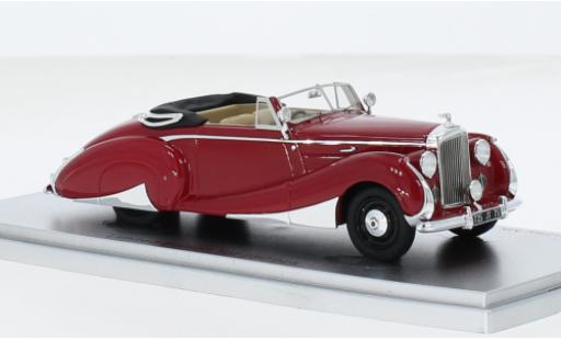 Modelauto Bentley Mark 6 cabriolet MKVI Franay Drophead Coupe rood 1947 1/43 Kess