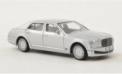 Bentley Mulsanne berline 1/76 Oxford grijs-grijs modelauto