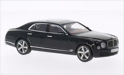 Bentley Mulsanne Speed 1/43 Kyosho metallic zwart modelauto