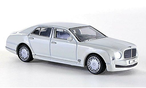 Bentley Mulsanne berline 1/76 Oxford wit RHD modelauto