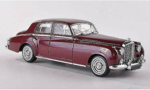 Bentley Continental berline 1/43 Minichamps S2 rood 1960 modelauto