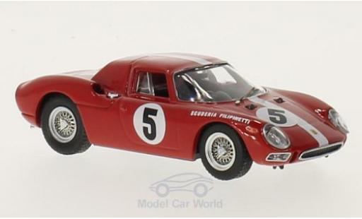 Modelauto Ferrari 250 LM RHD No.5 Scuderia Filipinetti 1000km Paris 1964 H.M&Atilde;&frac14;ller/A.Boller 1/43 Best