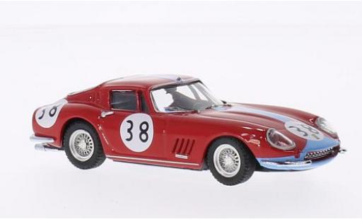 Modelauto Ferrari 275 GTB/4 Coupe No.38 1000km Paris 1966 P.Vestey/C.Gaspar 1/43 Best