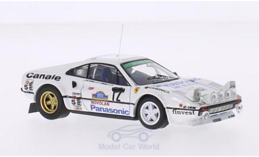 Modelauto Ferrari 308 GTB No.12 Panasonic Targa Florio 1982 A.Tognana/M.De Antoni 1/43 Best