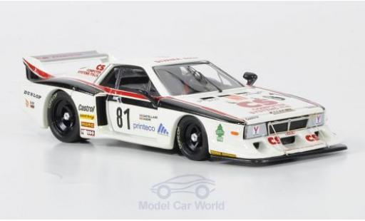 Modelauto Lancia Beta Monte Carlo Turbo No.81 Vesuvio Racing Monza 1982 Casoni 1/43 Best