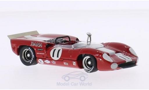 Modelauto Lola T70 1967 Spyder RHD No.11 Bridgehampton L.Motscheker 1/43 Best