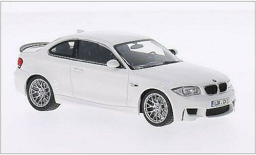 Bmw 1M coupe 1/43 Minichamps M (E82) wit 2011 modelauto